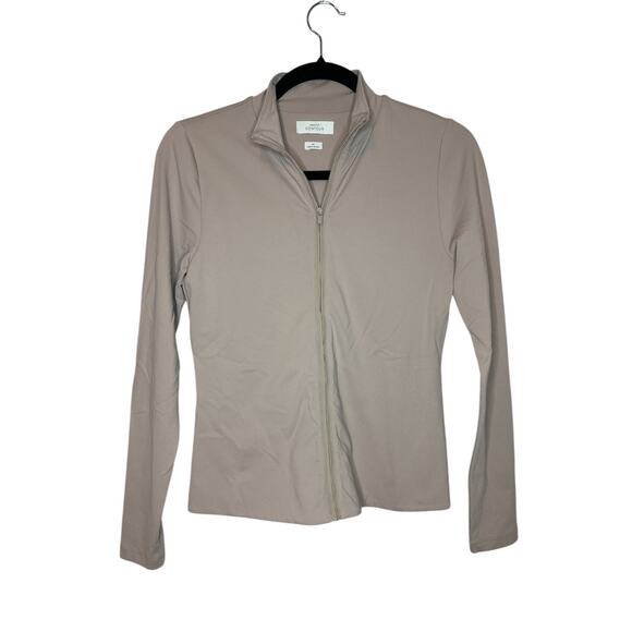 Women’s Babaton Contour Riser Zip Up Jacket in Barely Blush Size Medium - Picture 1 of 5